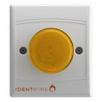 Vimpex 10-1310WSA-S Identifire Surface VID White Body Amber Lens Vimpex 10-1310WSA-S Identifire Surface VID White Body Amber Lens