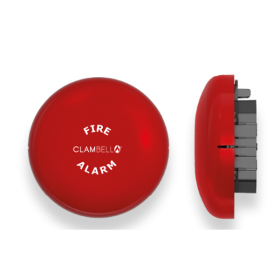Vimpex CBE6-XD-120-EN ClamBell 110 V 6” Fire Alarm Bell - Deep Base (Colour Options Available)