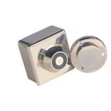 Vimpex DH/BFS/24 Brass Door Holder in Flush Mount (200N / 24Vdc)