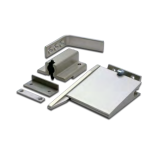 Vimpex DC-SAA-152-EXT Door Coordinator - Extended Rebate - 152 mm Arm - Anodised Aluminium