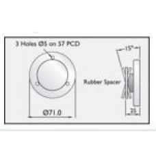 Vimpex DH/KP/LP/200 Low Profile Keeper Plate 200N