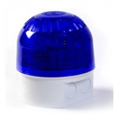 Klaxon PSB-0120 High Power 5J Xenon Beacon Blue Lens with Deep White Base