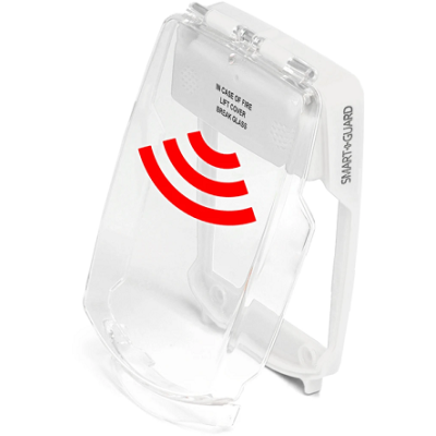 Vimpex SG-FS-W Smart+Guard Flush Call Point Cover with Sounder (White) Vimpex SG-FS-W Smart+Guard Flush Call Point Cover with Sounder (White)