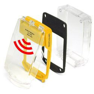 Vimpex SGE-SS-Y Waterproof Surface Smart+Guard Call Point Cover with Sounder (Yellow) Vimpex SGE-SS-Y Waterproof Surface Smart+Guard Call Point Cover with Sounder (Yellow)