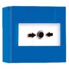 Vimpex SY-BF01 Hydrosense Manual Alarm Call Point (Blue, Flush Mount)