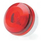Vimpex VX5-28-R-SB Weatherproof Xenon Beacon - Red Lens with Shallow Base