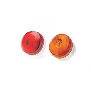 Vimpex VX5-28-R-DB Weatherproof Xenon Beacon - Red Lens with Deep Base