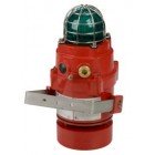 Vimpex Explosion Proof Alarm Radial Sounder and LED Beacon (110 dbA / 24 Vdc) in Red