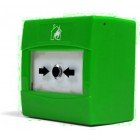Vimpex SY-GS02 Sycall Resettable Call Point - Green - Surface Mount