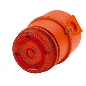 Vimpex IS-MC1-R/R Intrinsically Safe Minialert Sounder/Beacon IS (Red)