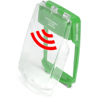 Vimpex SG-FS-G Smart+Guard Flush Call Point Cover with Sounder (Green)