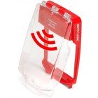Vimpex SG-FS-R Smart+Guard Flush Call Point Cover with Sounder (Red)