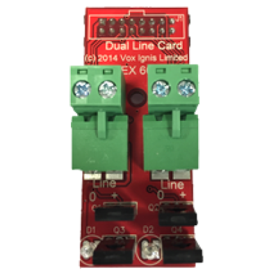 Lexicomm 2 Way Line Card PCB ViLX-LC2 Lexicomm 2 Way Line Card PCB ViLX-LC2