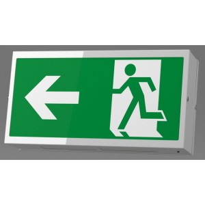 X-EDS LED 3 Hour Maintained Double Sided Exit Box