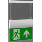 X-MP LED 3 Hour Maintained Hanging Blade Exit Sign