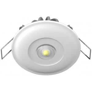 X-MRD LED 3W Maintained Self-Testing Recessed Spotlight