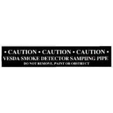 Vesda Xtralis E700-SP-DCL-PIPE Sampling Pipe Labels - 35 per Roll