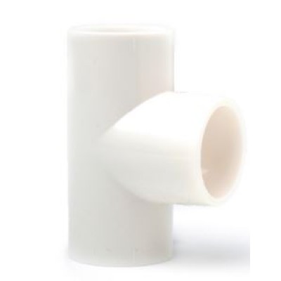 Vesda Xtralis PIP-008-W White ABS 90° Tee 25mm - Pack of 10