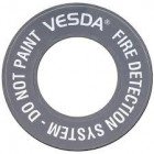 Vesda Xtralis Round Point Labels (50 Per Roll) (E700-SP-DCL-PNT)