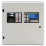 C-Tec ZFP Standard 2 Loop Touchscreen Panel with 20 Zonal LEDs, Printer & Key Switches
