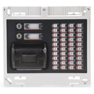 C-Tec Z49 ZFP 40 Zone Indicator Module with Printer & 2 Switches