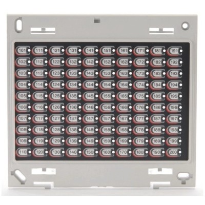C-Tec Z50/101-200 ZFP 100 Zone Indicator Module (Numbered 101-200)