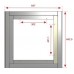 C-TEC Glazed Stainless Steel Frame for ZFP Standard Cabinet