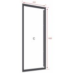 C-Tec ZBEZL Flush Bezel for ZFP Large Cabinet C-Tec ZBEZL Flush Bezel for ZFP Large Cabinet