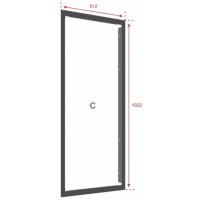 C-Tec ZBEZL Flush Bezel for ZFP Large Cabinet C-Tec ZBEZL Flush Bezel for ZFP Large Cabinet