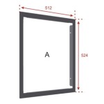 C-Tec Flush Bezel for ZFP Standard Cabinet C-Tec Flush Bezel for ZFP Standard Cabinet