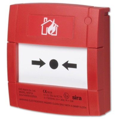 Ziton ZC6-MCP-IS Intrinsically Safe Surface Mount Call Point 172120