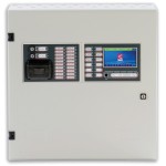 C-Tec ZFP Standard 1 Loop Touchscreen Panel with 20 Zonal LEDs, Printer & Key Switches
