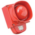 Ziton ZPW767R Weatherproof Wall Mount Sounder VAD Red Body Red Flash