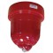 Ziton ZRW460-3C Wireless Beacon with Battery Pack Wall Mount Red Body White Flash