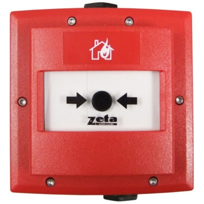 Zeta ZT-CP3/AD/ WP Addressable Surface Weatherproof Manual Call Point Zeta ZT-CP3/AD/ WP Addressable Surface Weatherproof Manual Call Point