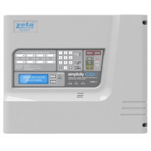 Zeta S126/CO/M Simplicity CO 126 Addressable CO Panel - 8 Zone 126 Device in Metal Enclosure