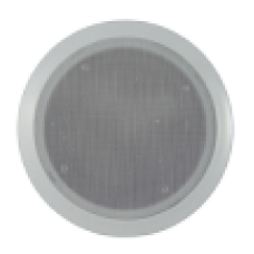 Zeta Z-CS5/EN-C 5” Fire Proof Metal Ceiling Loudspeaker 6/3/1.5/0.75W + Capacitor, Red Fire Dome, EN54-24 Compliance