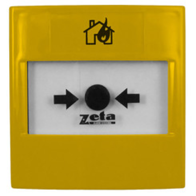 Zeta ZT-CP3/Y Zeta Conventional Surface Mount Manual Call Point (Yellow)