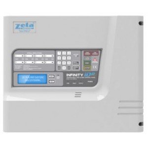 Zeta ID2/2/M Infinity ID2 Intelligent 2 Wire 2 Zone Fire Panel in Metal Enclosure