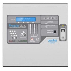 Zeta QT/4 Premier Quatro 4 Loop Analogue Addressable Fire Alarm Panel