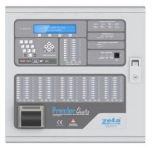Zeta QT/4P/100Z Premier Quatro 4 Loop Addressable Panel with 120 Zonal Display & Panel Printer