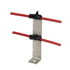 Ziton ACA-BL10-025 "L" Bracket 100mm (3.9") (Zintec) c/w Silicon Sleeve