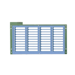 Ziton ZP2-ZI-40 ZP2 Zonal LED Expansion Board - 40 Zones for use with Large Cabinet Z