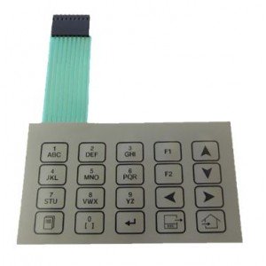 Ziton 116700 ZP3-KEYPAD-P Replacement ZP3 Keypad (Grey)