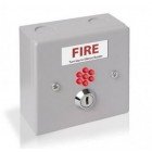 Kentec K24110-M10 Red Indicator Audio Visual Unit Fire and Silence Key Switch