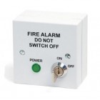 Vimpex Secure Mains Isolator Switch for Control Panels (White) - VMIS-W