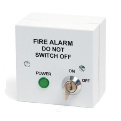 Vimpex VMIS-W Secure Mains Isolator Switch for Control Panels (White) Vimpex VMIS-W Secure Mains Isolator Switch for Control Panels (White)