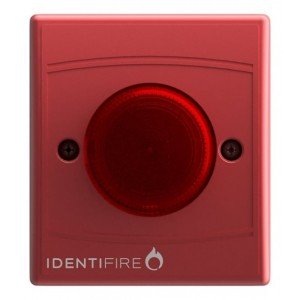 Vimpex 10-1310RSR-S Identifire Surface VID Red Body Red Lens