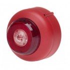 Cranford Controls VXB-1EVAD Ceiling Mounted VAD LED Beacon Shallow Base Red Body Red Flash