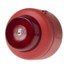 Cranford Controls VXB-1EVAD Ceiling Mounted VAD LED Beacon Deep Base Red Body Red Flash
